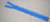Spitzen Reißverschluss blau 16cm