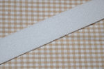 Klettband selbstklebend 50 mm Weiß komplett