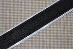 Klettband selbstklebend 50 mm schwarz komplett