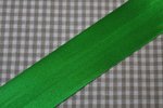 Satin Schrägband gefalzt 30 mm grün