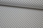 Baumwolle Small Dots by Poppy weiß/grau 113
