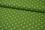 Baumwolle Big Dots by Poppy lime 008