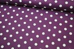 Baumwolle Big Dots by Poppy lila 007
