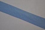 Schrägband gefalzt 30 mm hellblau