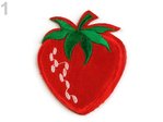 Applikation/Bügelbild Erdbeere 2