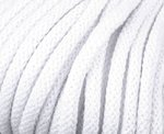 Baumwoll Kordel 6mm weiß