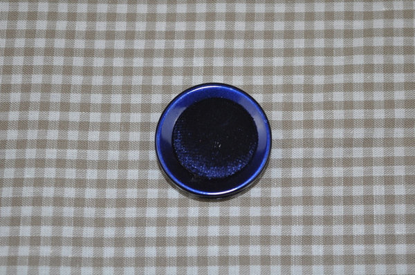 Knopf Velour klein dunkelblau