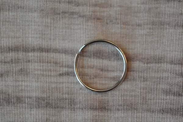 Ring 35mm silber