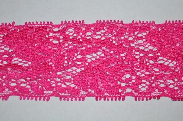Elastische Spitze 40mm pink