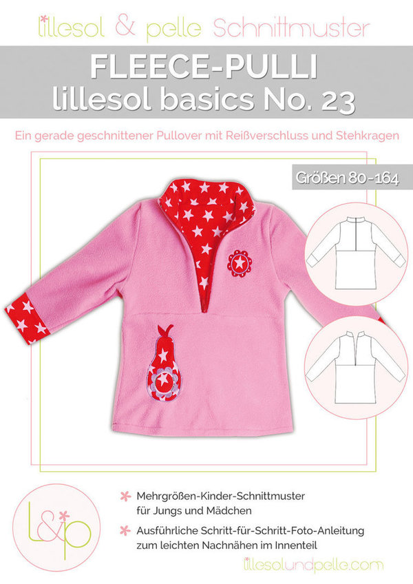 Lillesol Basics No.23 Fleece-Pulli