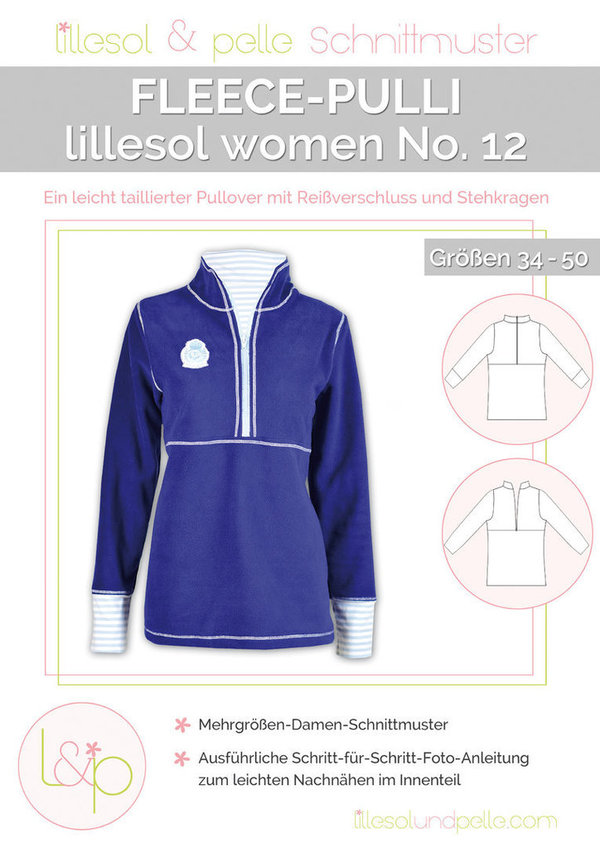 Lillesol Women No.12 Fleece-Pulli