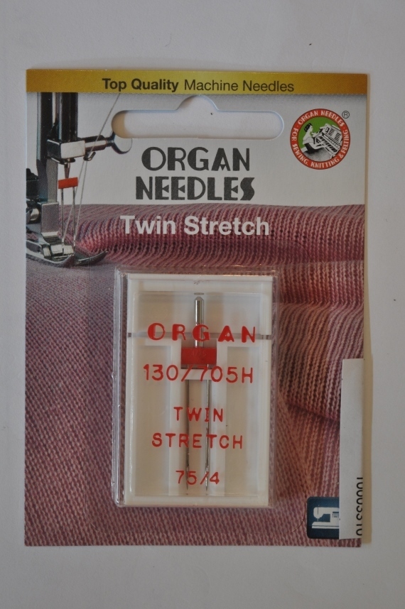 Organ Nähnadeln Zwilling Super Stretch 75/4