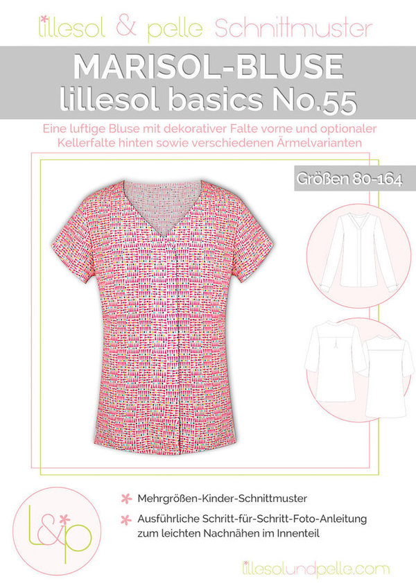 Lillesol Basics No.55 Marisol-Bluse