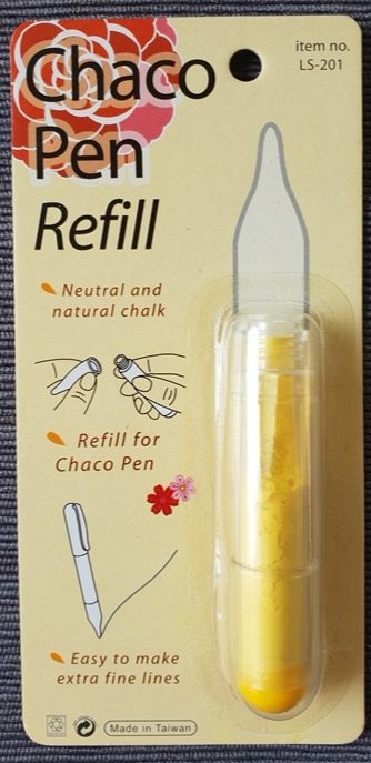 Chaco Pen Nachfüller für Kreidestift gelb