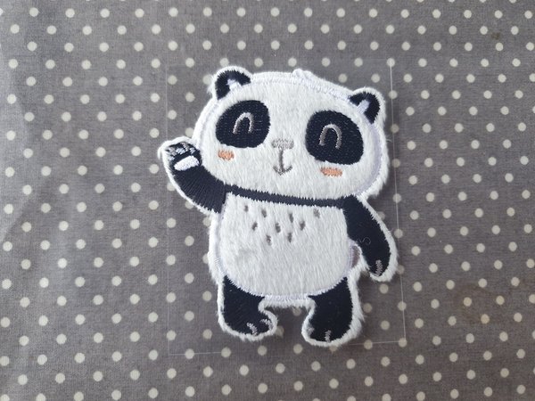 Applikation/Bügelbild Panda 2